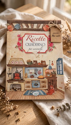 Ricette quaderno per - ricette, scriverle
