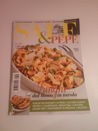 Rivista sale pepe ricette - sale, e